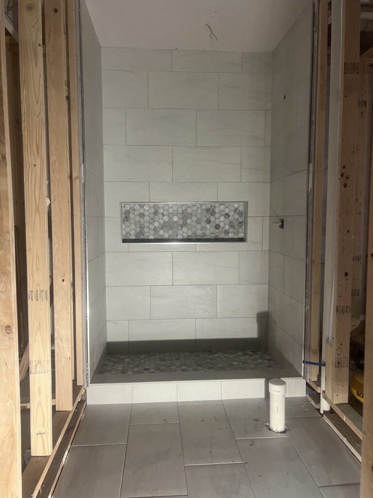 Bathroom unfinished project
